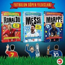 Futbolun Süper Yıldızları – 3 Kitap Set (Mbappe, Ronaldo, Messi)