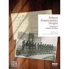 Ankara Araştırmaları Dergisi Sayı: 2 - Cilt:10 Aralık 2022