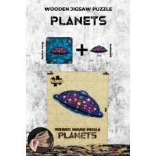 Ahşap Puzzle - Planets (97 parça)