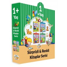 Sürprizli Renkli Kitaplar - 4 Kitap Set (1+Yaş)