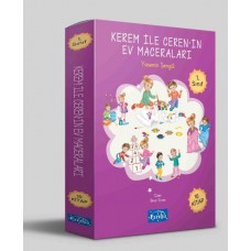 Kerem ile Ceren’in Ev Maceraları 10 Kitap Set