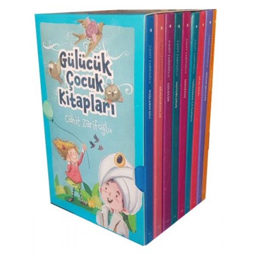 Gülücük Çocuk Kitapları Renkli Ciltli Kutulu Set (9 kitap)