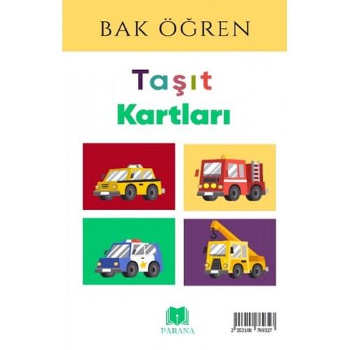 Taşıtlar - Bak Öğren Kartları - İlk Bilgilerim