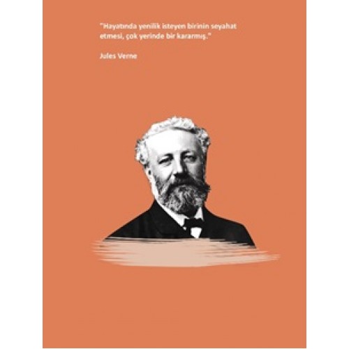 Jules Verne Ciltli Defter