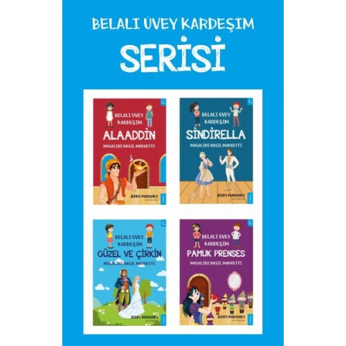 Belalı Üvey Kardeşim Serisi (4 Kitap Takım)