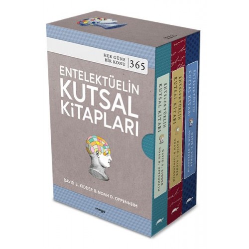 Maya Entelektüelin Kutsal Kitapları Seti - 3 Kitap Kutulu