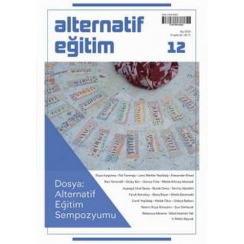 Alternatif Eğitim Dergisi 12 Alternatif Eğitim Sempozyumu