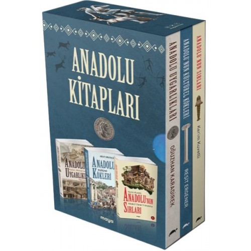 Maya Anadolu Kitapları Seti - 3 Kitap Takım