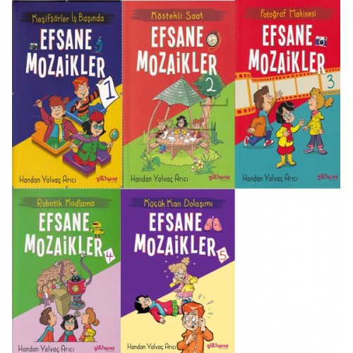 Efsane Mozaikler Serisi 5 Kitap Takım