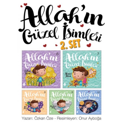 Allah'ın Güzel İsimleri Seti 2 (5 Kitap)