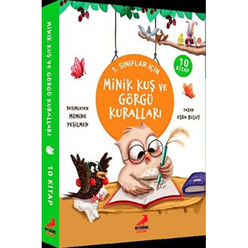 Minik Kuş ve Görgü Kuralları - 10 Kitap