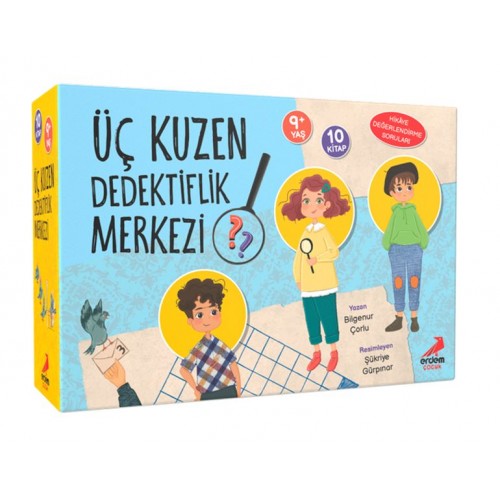 Üç Kuzen Dedektiflik Merkezi 10 Kitap Set