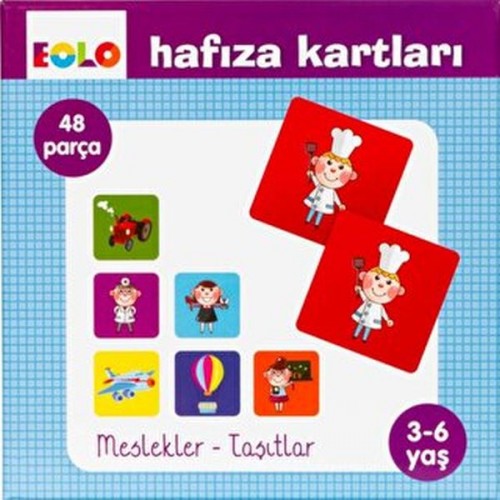 Hafıza Kartları-Meslekler - Taşıtlar