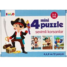 Mini Puzzle-Sevimli Korsanlar