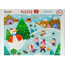 Yer Puzzle-40 Parça Puzzle - Kartopu