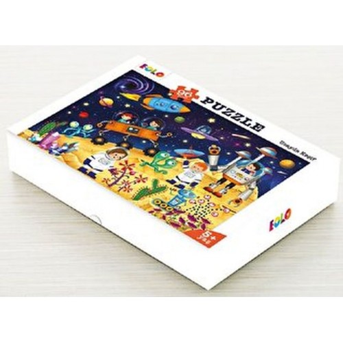 Yer Puzzle-96 Parça Puzzle - Uzayda Keşif