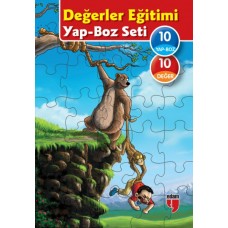 Değerler Eğitimi Yap-Boz Serisi (10 Adet Yap-Boz)