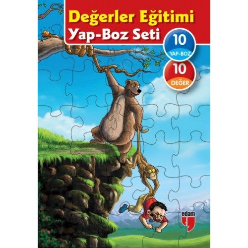 Değerler Eğitimi Yap-Boz Serisi (10 Adet Yap-Boz)