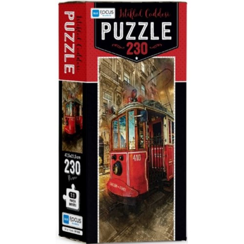 Blue Focus İstiklal Caddesi - Puzzle 230 Parça