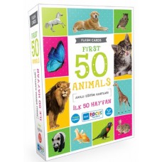 Blue Focus İlk 50 Hayvan - Akıllı Eğitim Kartları