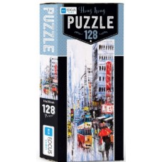 Blue Focus Hong Kong - Puzzle 128 Parça