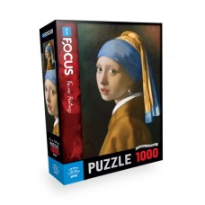 Blue Focus Puzzle İnci Küpeli Kız 1000 Parça