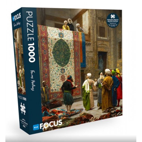 Blue Focus 1000 Parça - The Carpet Merchant (Halı Tüccarı)