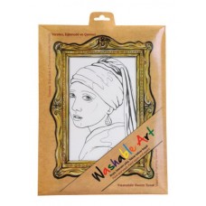 Funny Mat - Johannes Vermeer Gırl Wıth A Pearl Earrıng 25 X 35 Cm