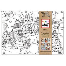 Funny Mat - Kış 33,5 X 48 Cm