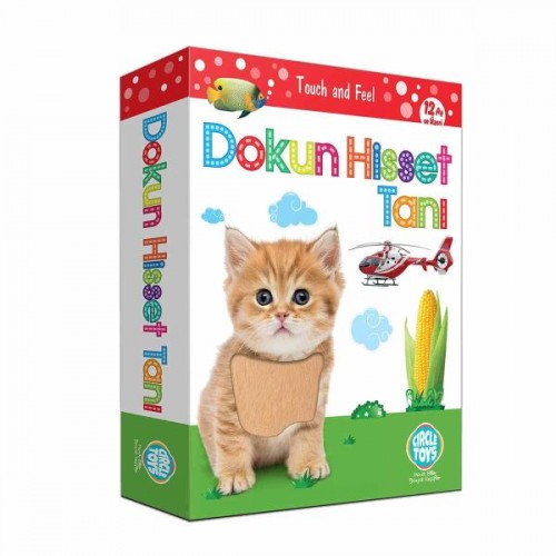 Circle Toys Dokun Hisset Tanı Eğitim Kartları