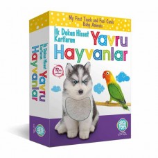 Circle Toys Dokun Hisset Tanı Yavru Hayvanlar Eğitim Kartları