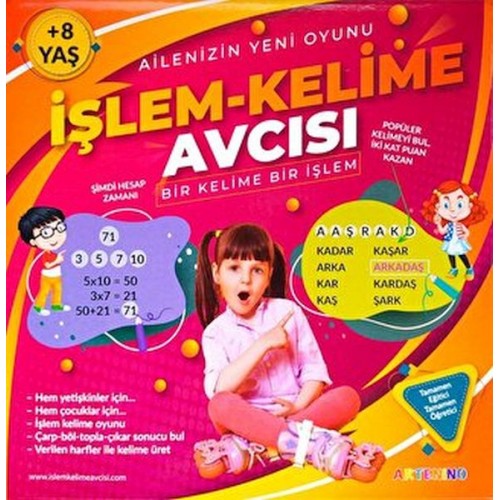 İşlem - Kelime Avcısı