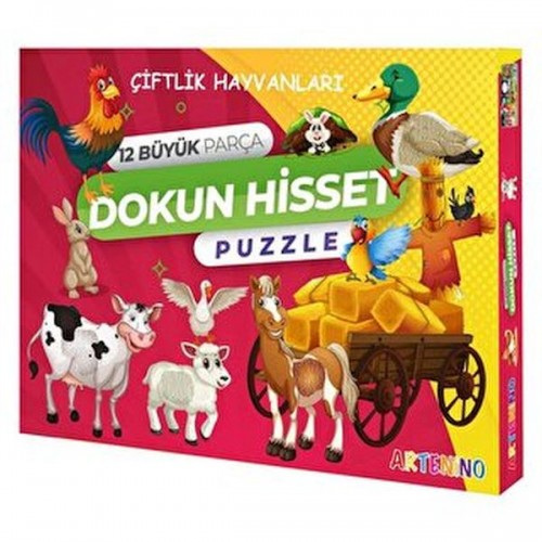 Çiftlik Hayvanları - Dokun Ve Hisset Puzzle