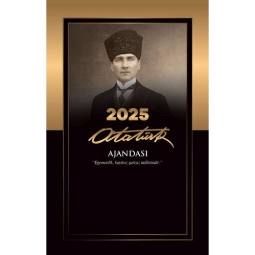 2025 Atatürk Ajandası - Kalpaklı