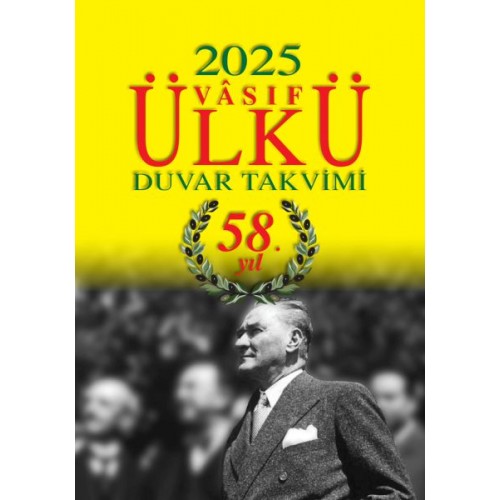 Ülkü Duvar Takvimi - 2025