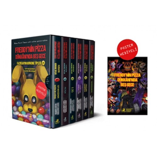 Fazbear’ın Korkunç Tipleri Serisi 6 Kitap - Poster Hediyeli