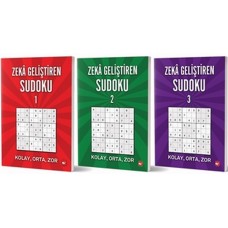 Zeka Geliştiren Sudoku Seti (3 Kitap Takım)