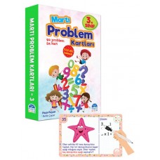 Martı 3.Sınıf Problem Kartları-Yaz Sil Kalemli