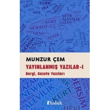 Yayınlanmış Yazılar -1