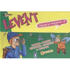 Levent Türkiye'yi Geziyorum - 3 (5 Kitap Takım)