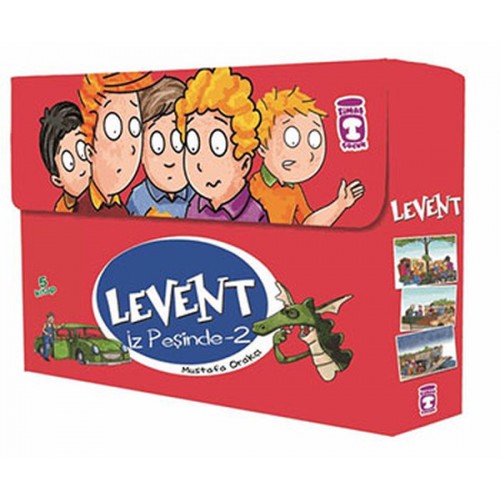 Levent İz Peşinde - 02 Set (5 Kitap Takım)