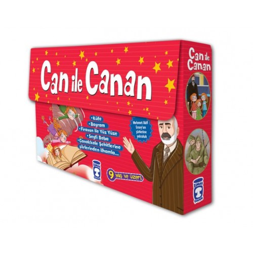 Can İle Canan Mehmet Akifi Seviyoruz Set (5 Kitap)