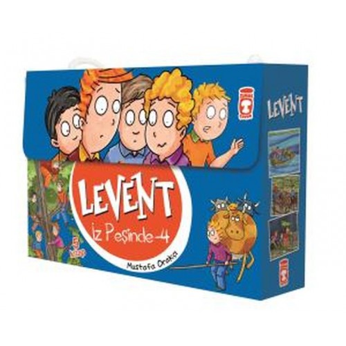 Levent İz Peşinde - 4 Set (5 Kitap)