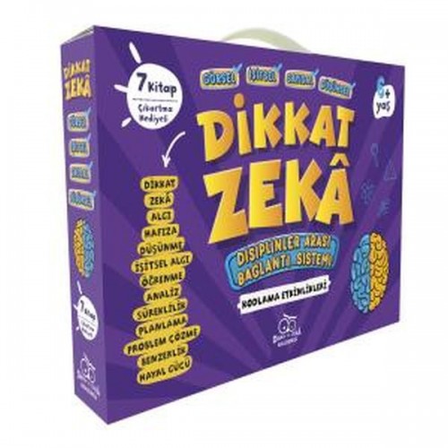 Dikkat - Zeka Ana Sınıfı Seti - 6 Yaş (7 Kitap)