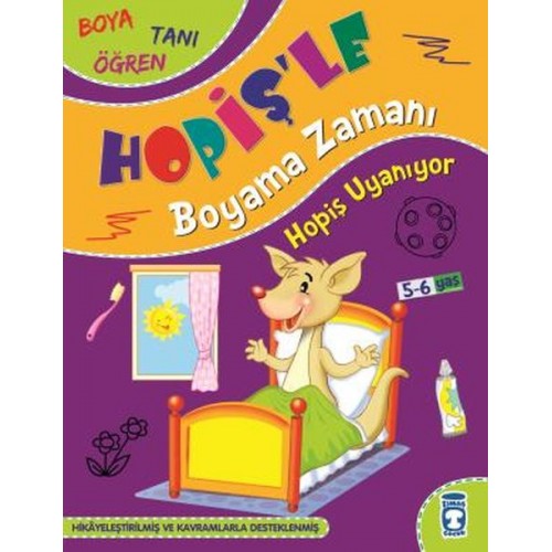 Hopiş Uyanıyor - Hopişle Boyama Zamanı