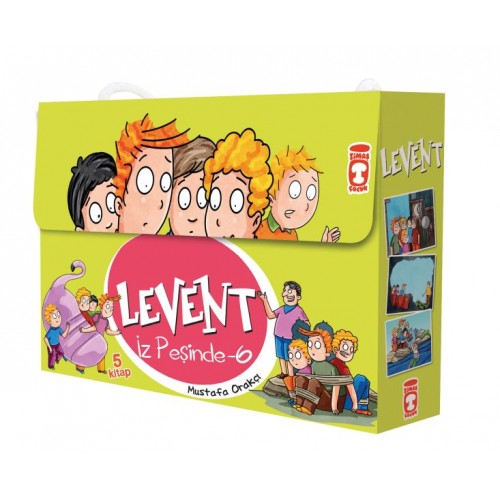 Levent İz Peşinde 6 Set (5 Kitap)