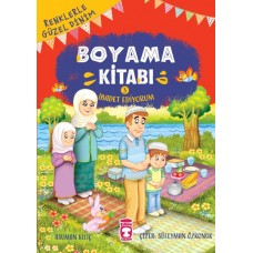 İbadet Ediyorum - Renklerle Güzel Dinim Boyama Kitabı 3