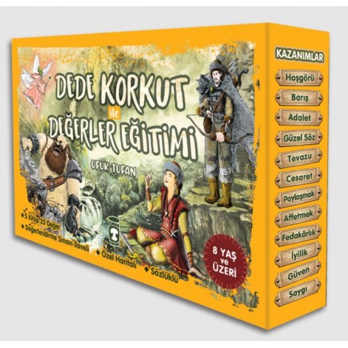 Dede Korkut İle Değerler Eğitimi Seti (5 Kitap)