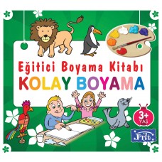 Eğitici Boyama Kitabı - Kolay Boyama