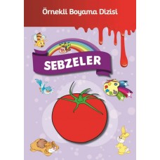 Örnekli Boyama - Sebzeler